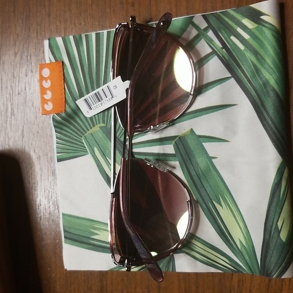 💕GARRETT LEIGHT💕 Zephyr Sunglasses ~ Plum Velvet Pink Blush Mirror Lens NWT - Picture 14 of 16